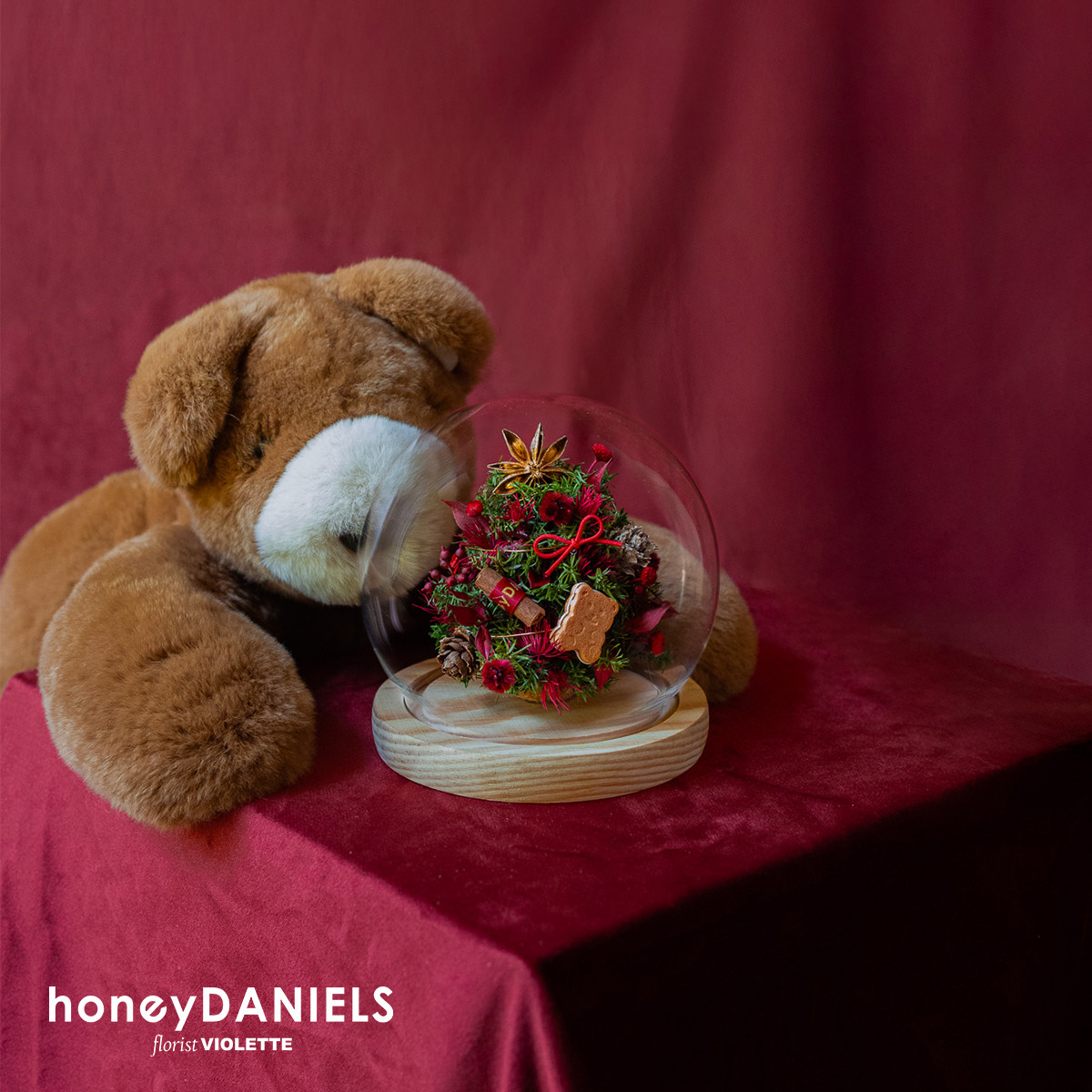 星願紅・恆星聖誕玻璃球【 12/10依序出貨 】