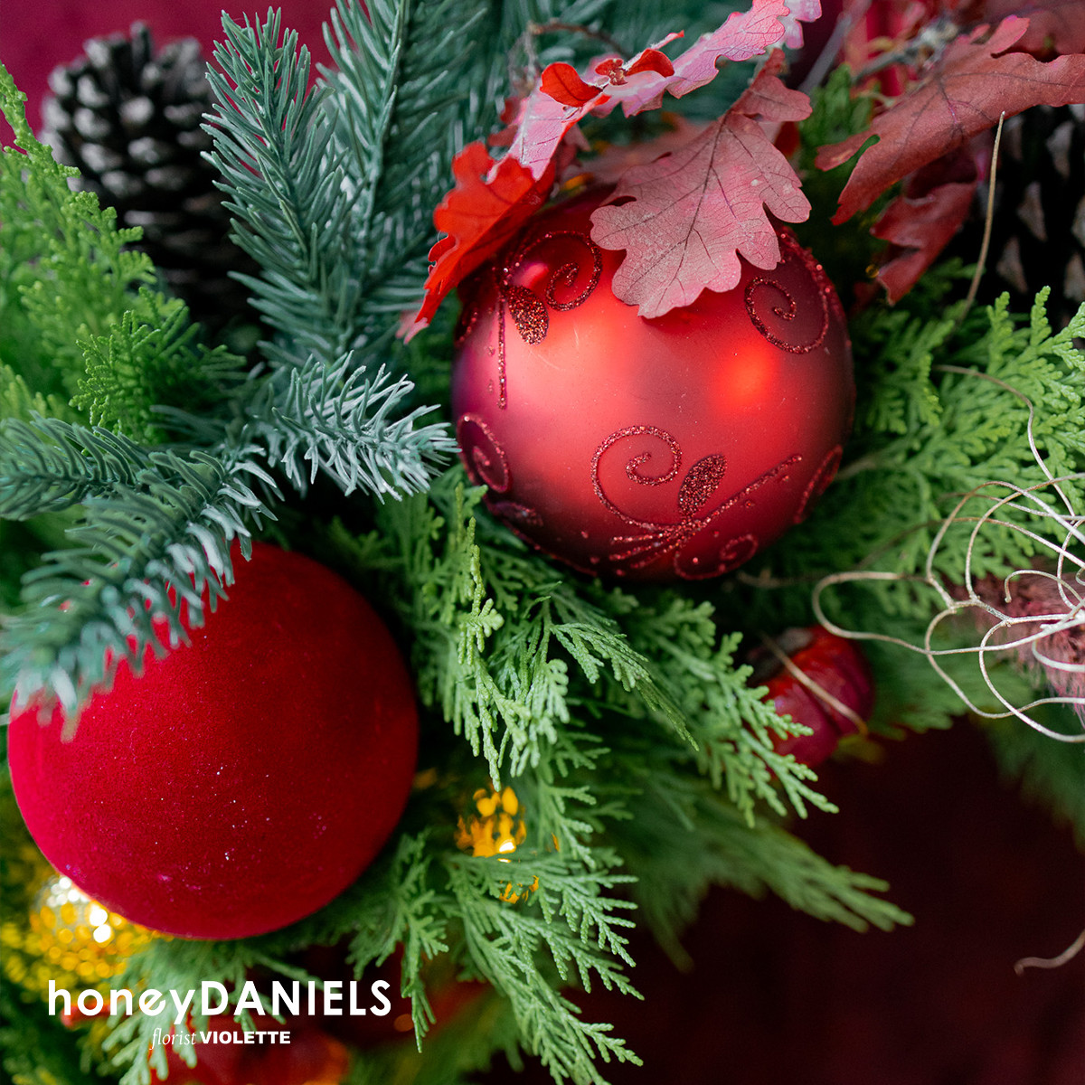 星願紅・聖誕花圈【 11/25依序出貨 】