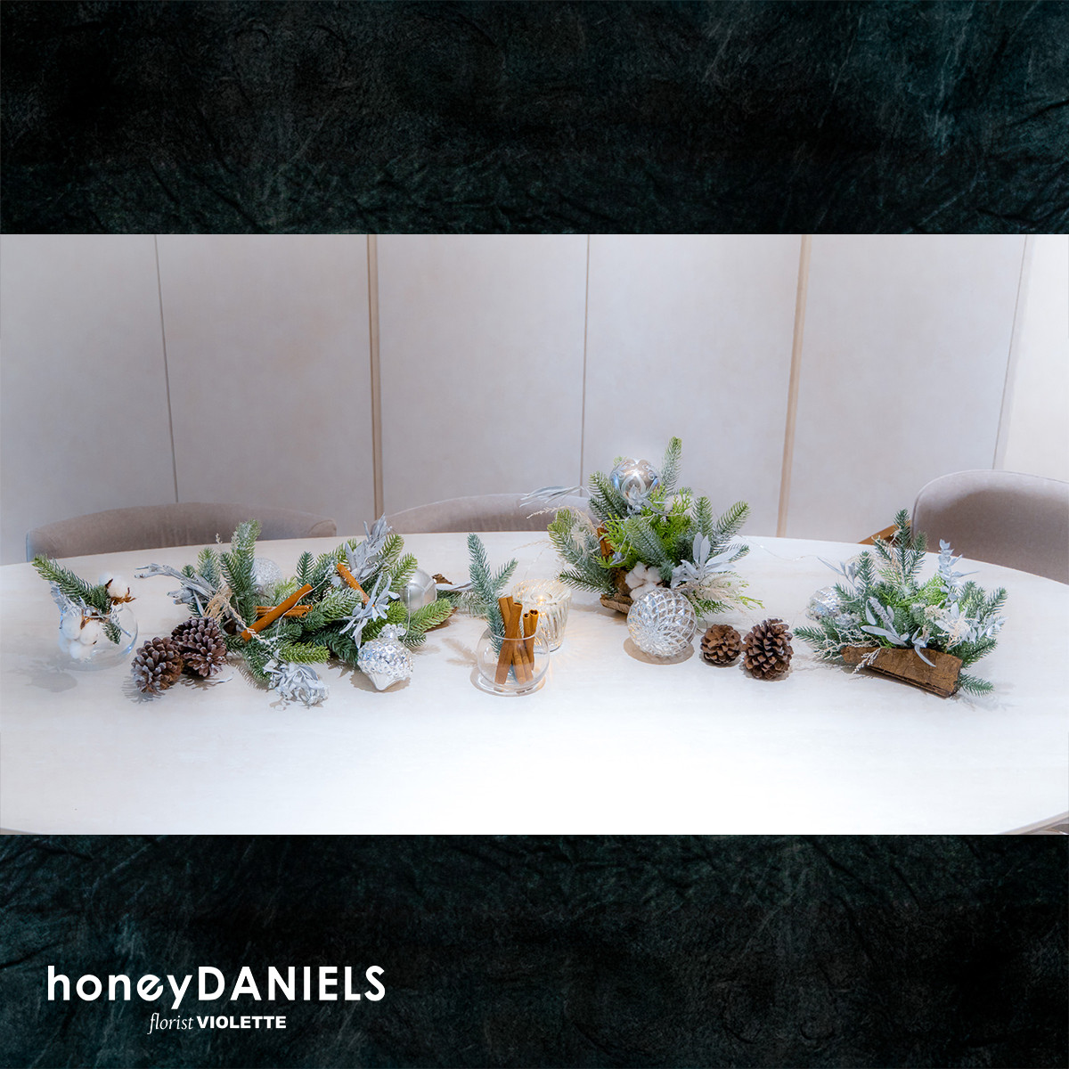 雪之庭・桌花派對組【 12/8依序出貨 】