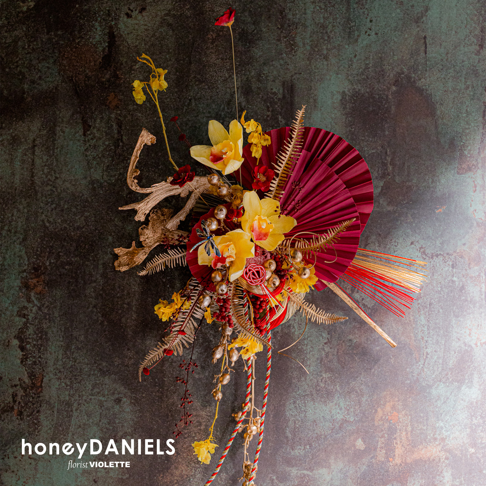 金禧・恆星花注連繩【 1/15後依序出貨 】